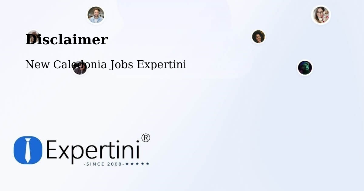 Disclaimer – Wakat - New Caledonia Jobs Expertini
